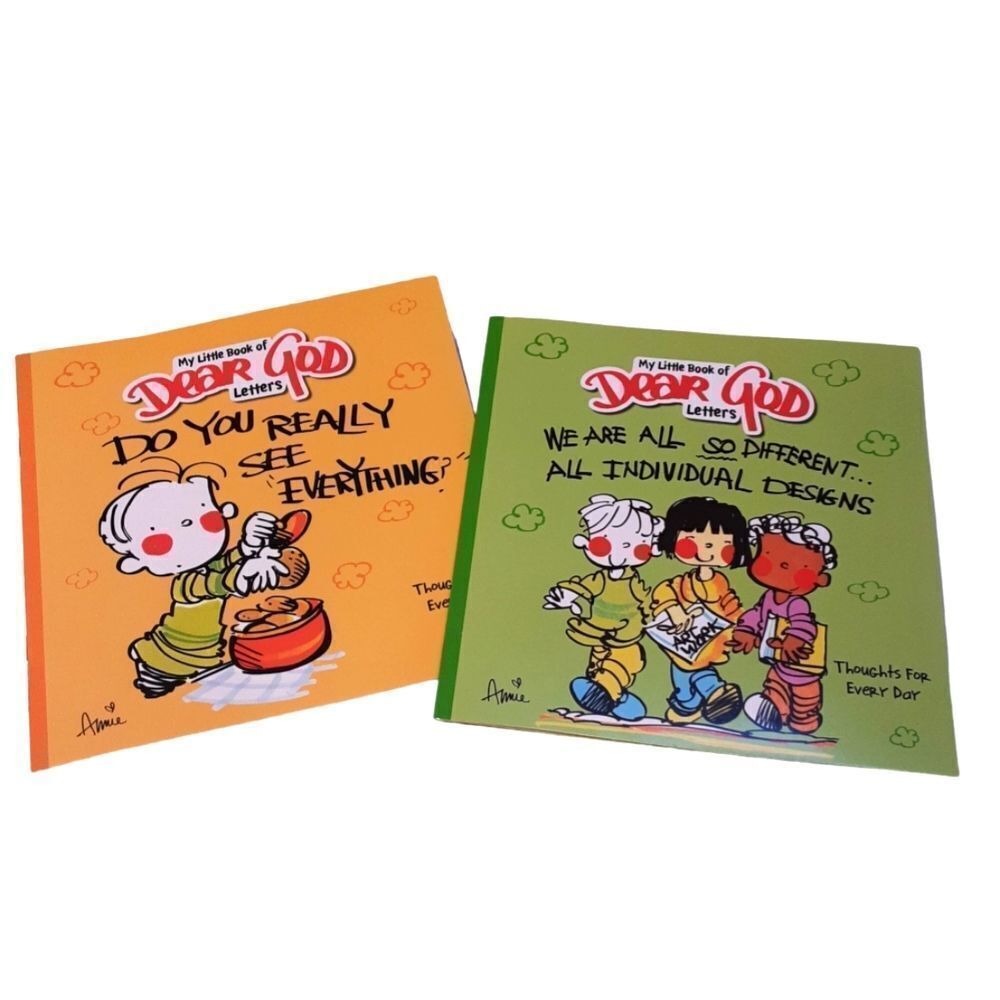 Dear God Letters Book‎ Series For Children Set Of Two Softbound
